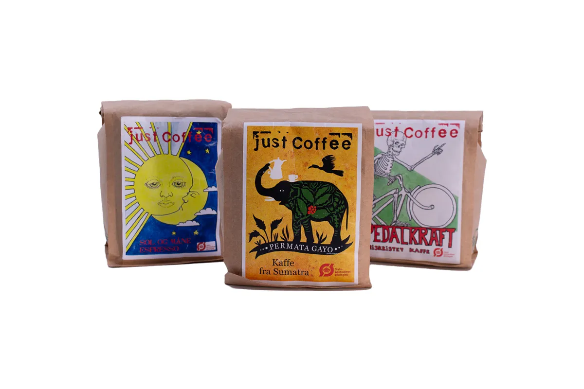 Kaffe samlet